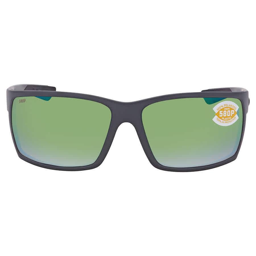 Costa Del Mar REEFTON Green Mirror Polarized Polycarbonate Mens Sunglasses RFT 98 OGMP Cover