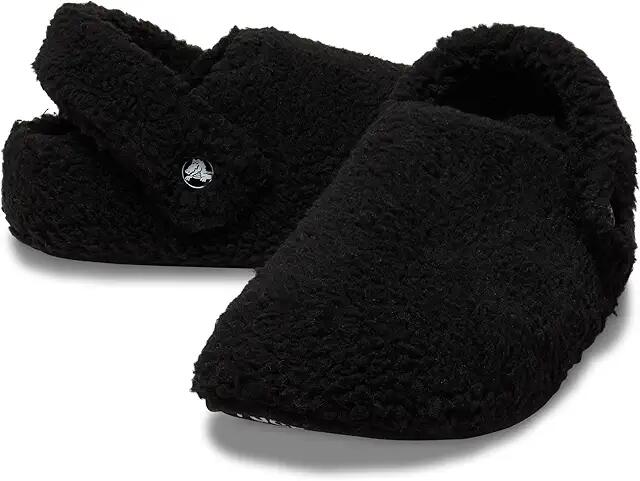 Crocs Classic Cozzzy Slipper (Black) Slippers Cover