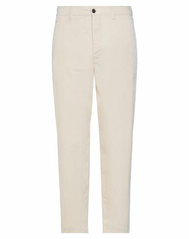 Brian Dales Man Pants Ivory Cotton, Viscose Cover