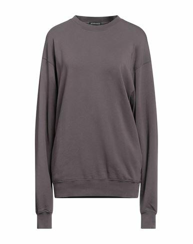 Ann Demeulemeester Woman Sweatshirt Lead Cotton Cover