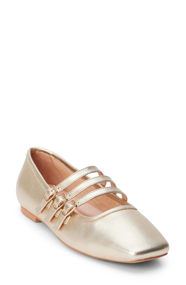 Matisse Nova Strappy Ballet Flat in Gold Cover