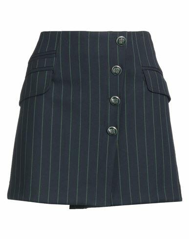 Nenette Woman Mini skirt Midnight blue Polyester, Viscose, Elastane Cover