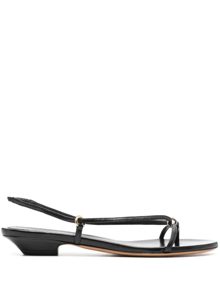 KHAITE The Marion 25mm sandals - Black Cover