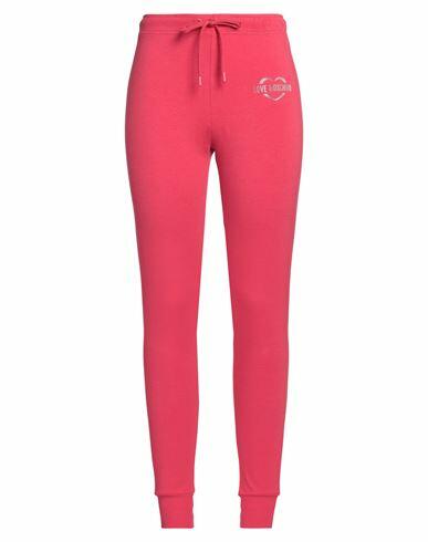 Love Moschino Woman Pants Fuchsia Cotton, Modal, Elastane Cover