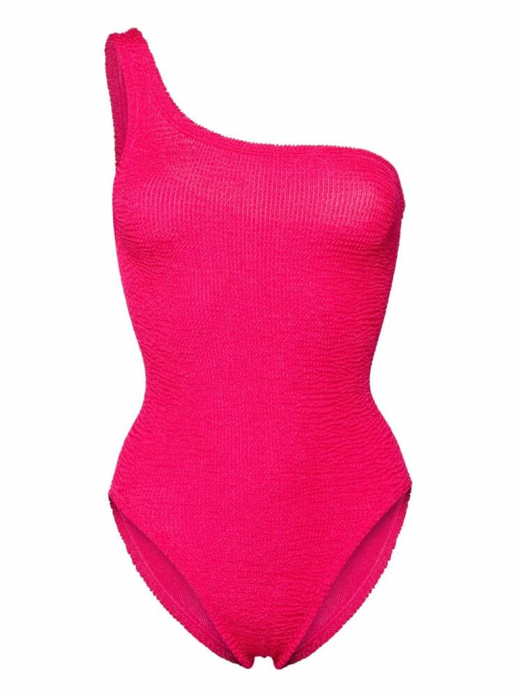 Hunza G Nancy one-shoulder swimsuit - Pink Cover