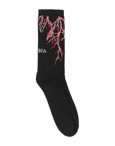 Phobia Archive Man Socks & Hosiery Black Cotton, Polyester, Elastane Cover