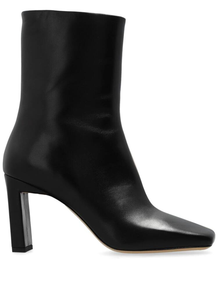 Wandler 90mm Isa ankle boots - Black Cover