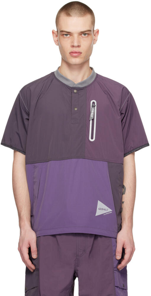 and wander Purple Gramicci Edition T-Shirt Cover