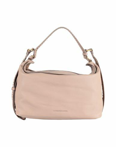 Les Visionnaires Elisa Soft Grainy Leather Woman Shoulder bag Light brown Bovine leather Cover