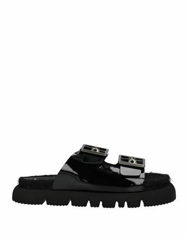 Kanna Woman Espadrilles Black Soft Leather Cover