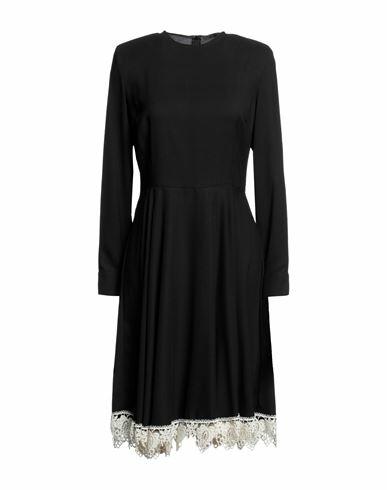 19.70 Nineteen Seventy Woman Midi dress Black Polyester Cover