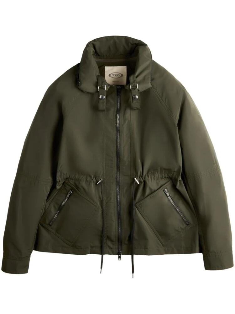 Tod's short parka jacket - Green Cover