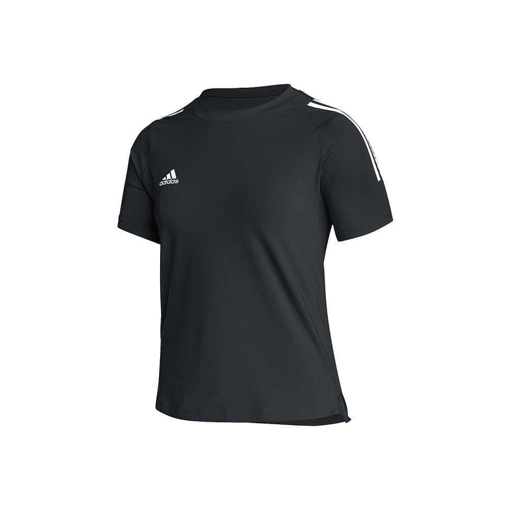 adidas Hi Low Short Sleeve Volleyball Jersey | Women's | Black Cover