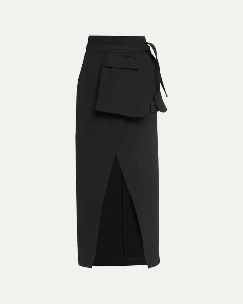 A.W.A.K.E. MODE Maxi Skirt with Basque Detail Cover