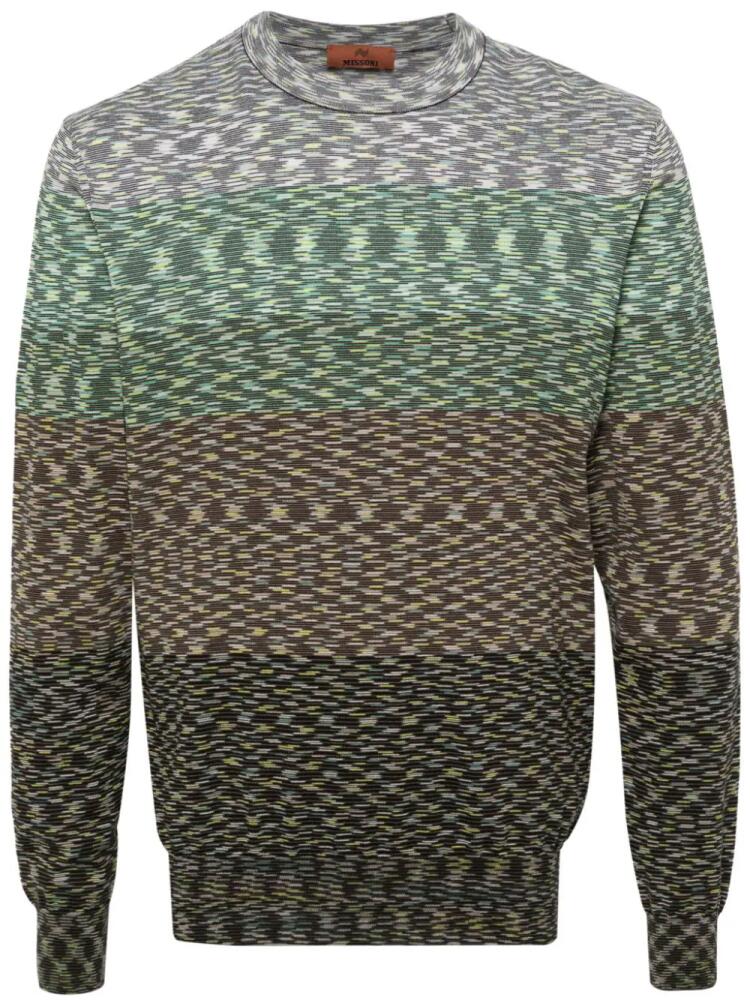 Missoni slub knitted jumper - Green Cover