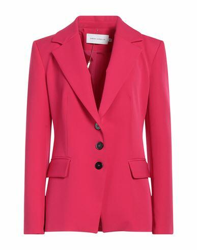 Simona Corsellini Woman Blazer Fuchsia Polyester, Viscose, Elastane Cover