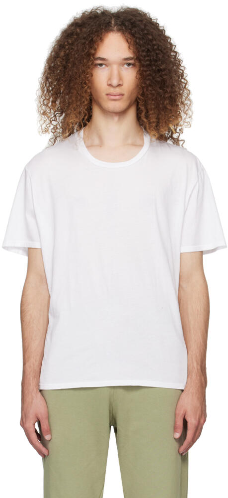 Les Tien White Classic T-Shirt Cover