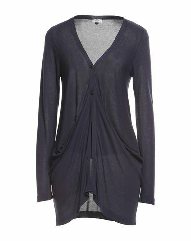 Rebel Queen Woman Cardigan Midnight blue Viscose Cover