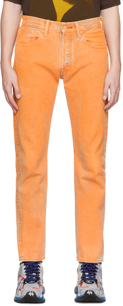 NotSoNormal Orange High Jeans Cover