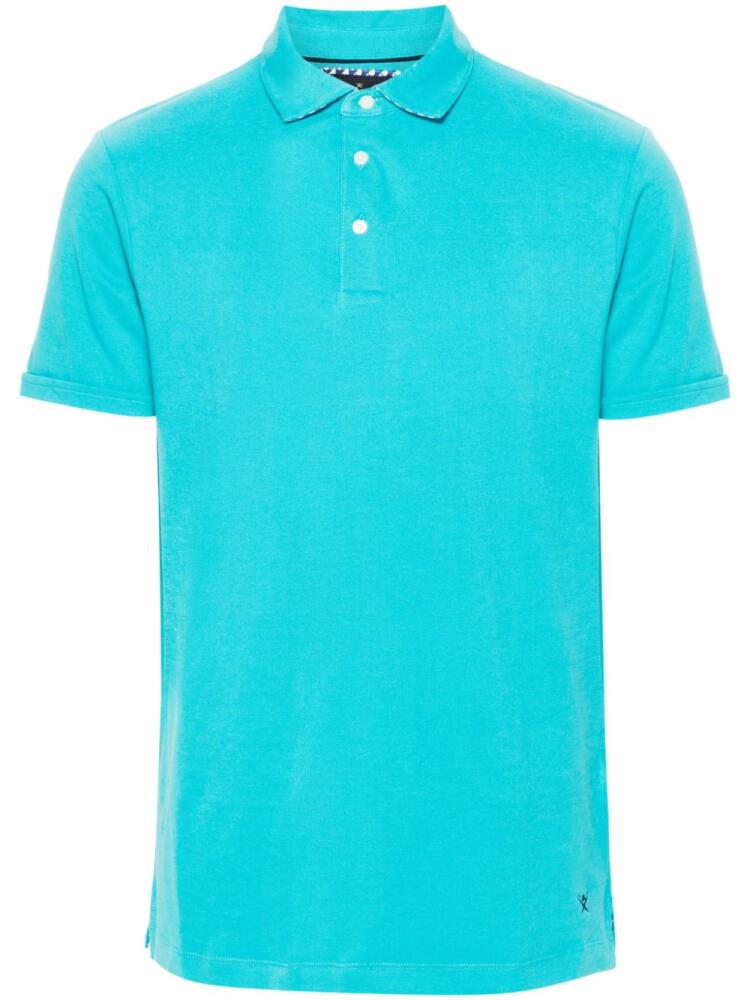 Hackett short-sleeve cotton polo shirt - Blue Cover