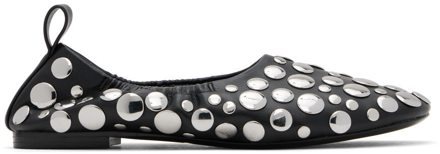 SIMONMILLER Black Studded Riad Ballerina Flats Cover