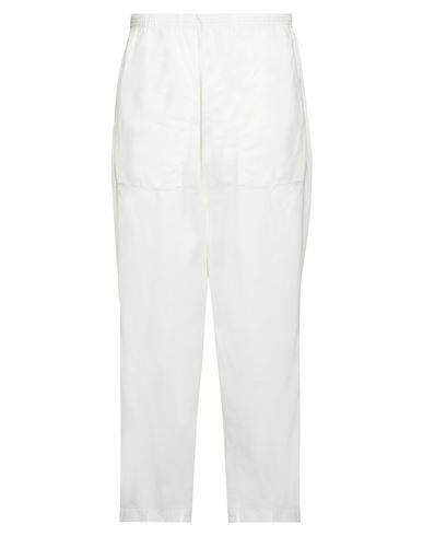 Hand Picked Man Pants White Cotton, Elastane Cover