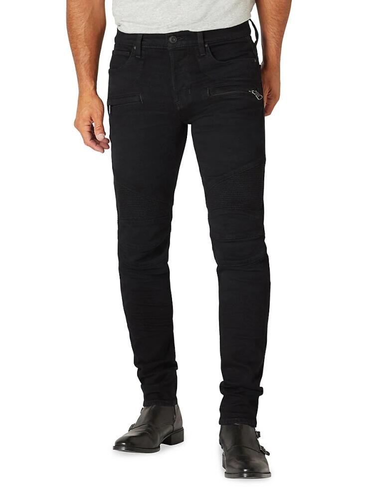 Hudson Jeans Men's Blinder Skinny Whiskered Jeans - Cage Cover