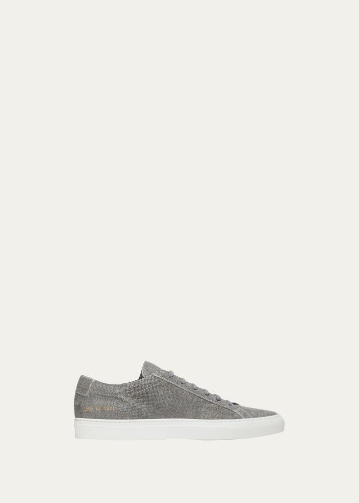 Common Projects x B. shop Men's Achilles Patterned Suede Low-Top Sneakers Cover