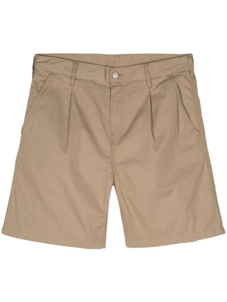 Carhartt WIP Albert cotton shorts - Brown Cover