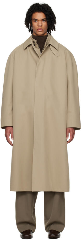 The Row Beige Johnson Coat Cover