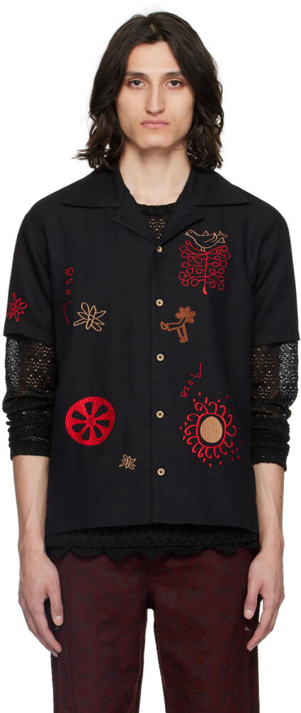 Andersson Bell Black April Shirt Cover