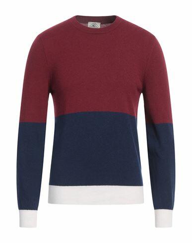 Mqj Man Sweater Burgundy Polyamide, Wool, Viscose, Cashmere Cover