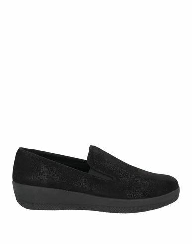 Fitflop Woman Loafers Black Soft Leather Cover