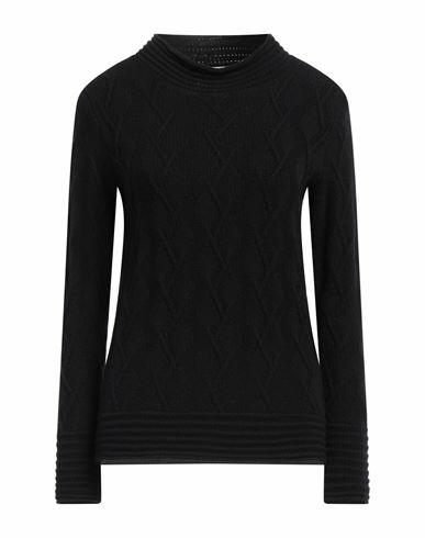 Drumohr Woman Sweater Black Cashmere Cover