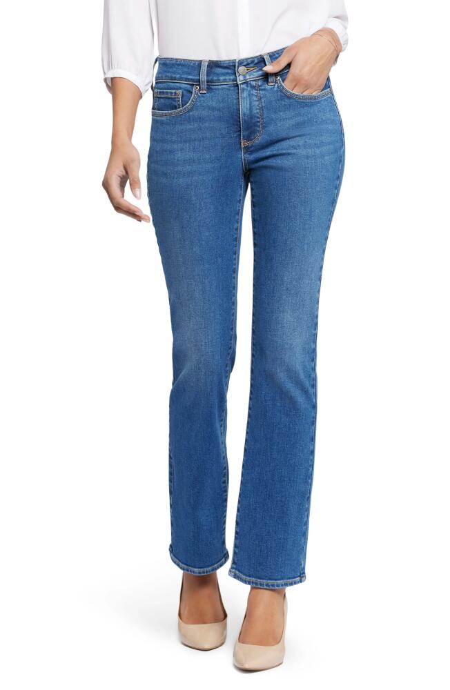 NYDJ Marilyn Distressed Straight Leg Jeans in Rockford Cover