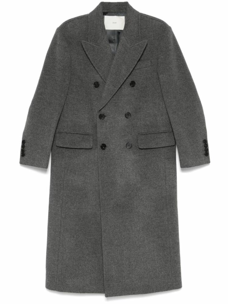 DUNST double-breasted coat - Grey Cover