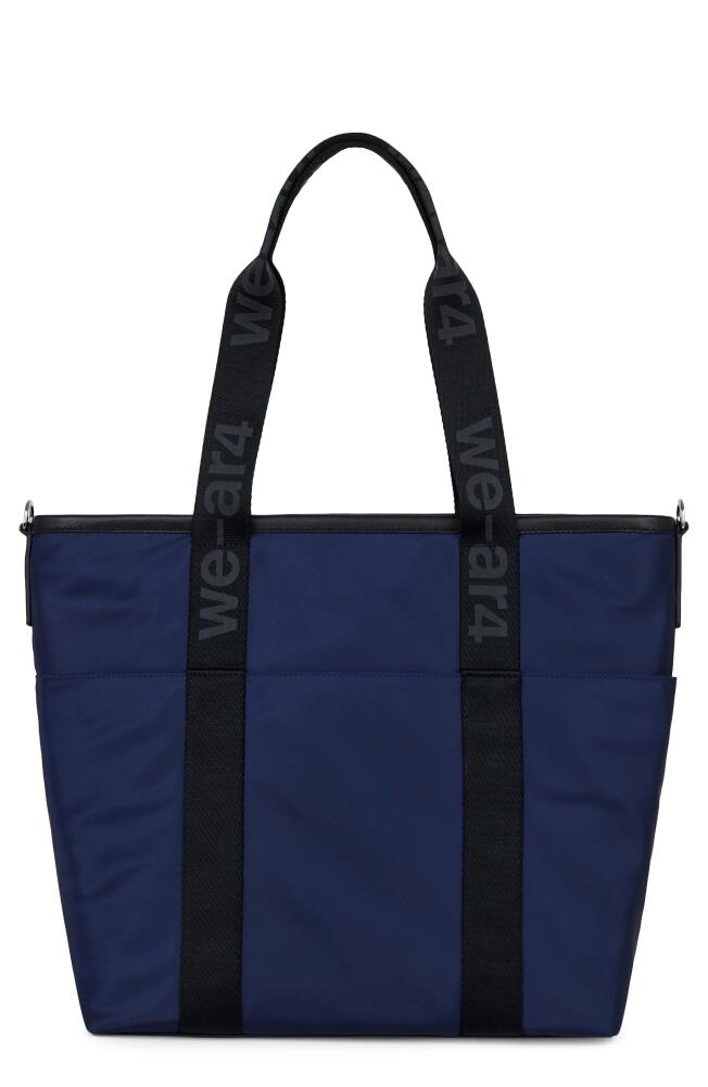 WE-AR4 The Anywhere Nylon Tote in Blue Cover