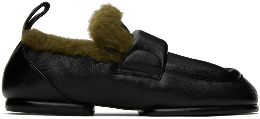 Dries Van Noten Black Padded Loafers Cover