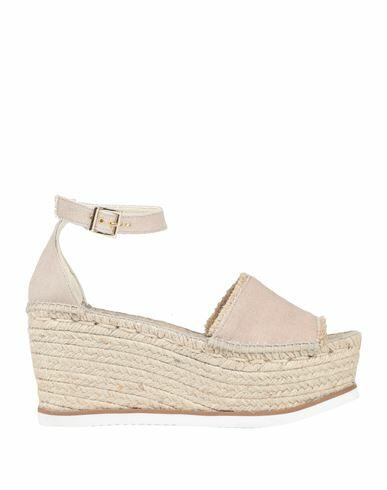 Espadrilles Woman Espadrilles Beige Textile fibers Cover