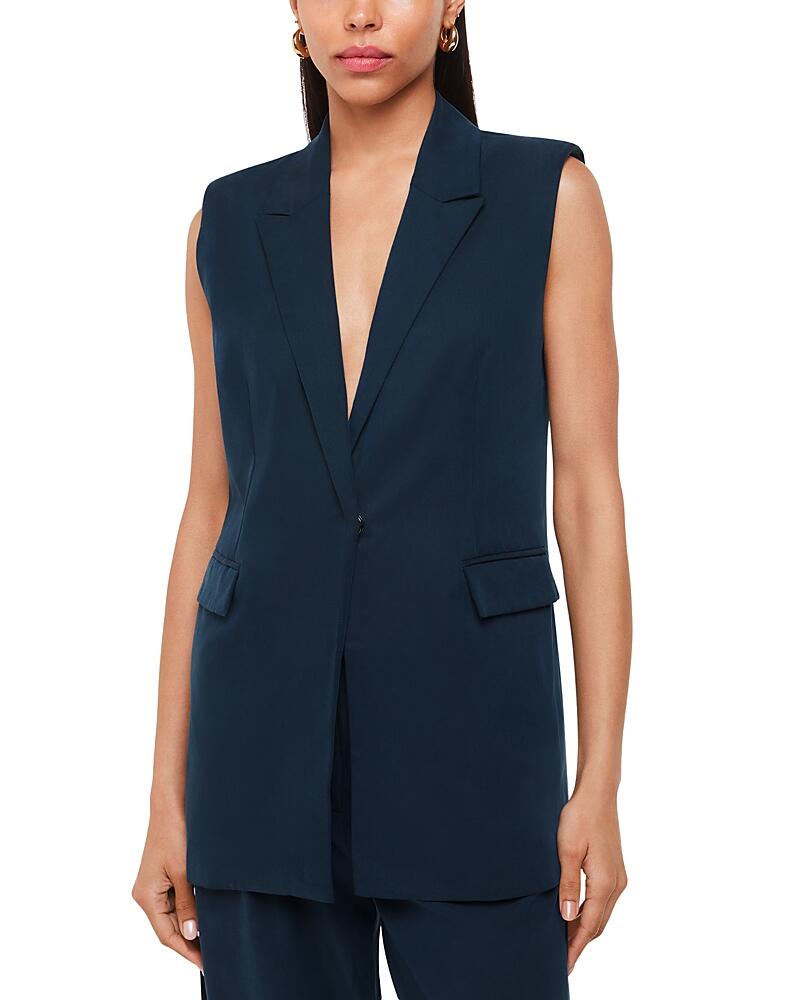 Whistles Joss Sleeveless Blazer Cover