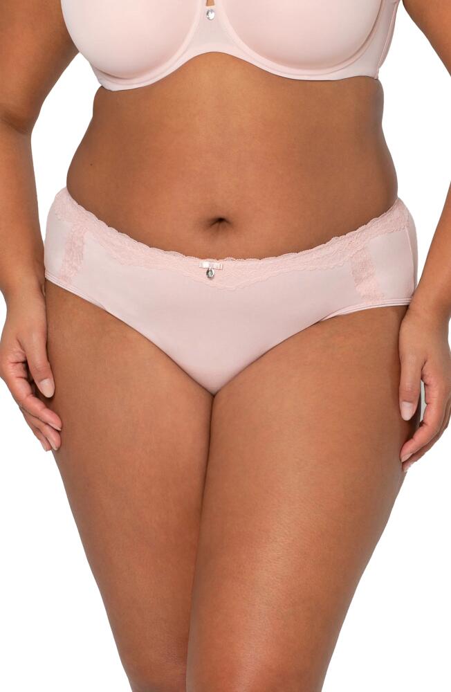 Curvy Couture Luxe Hipster Briefs in Blushing Rose Cover