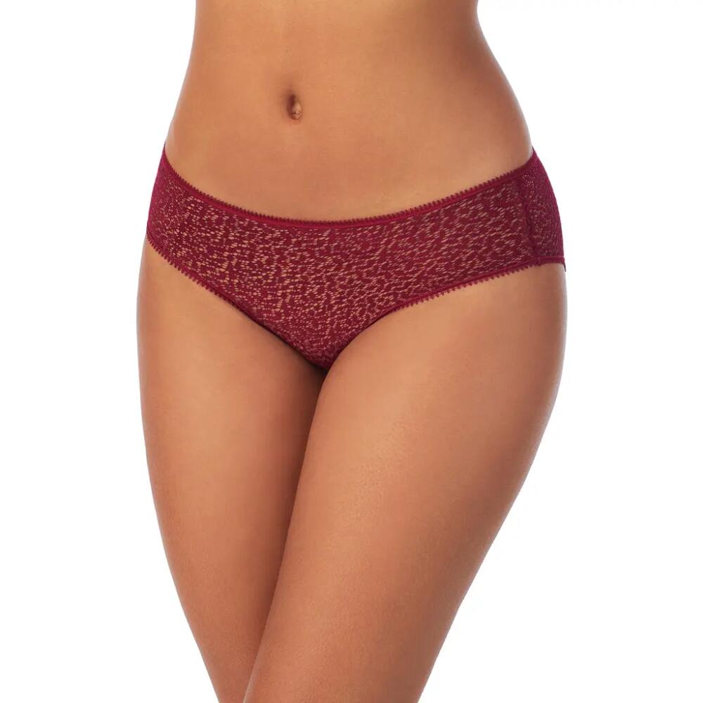 DKNY Modern Lace Hipster Panties in Garnet Cover