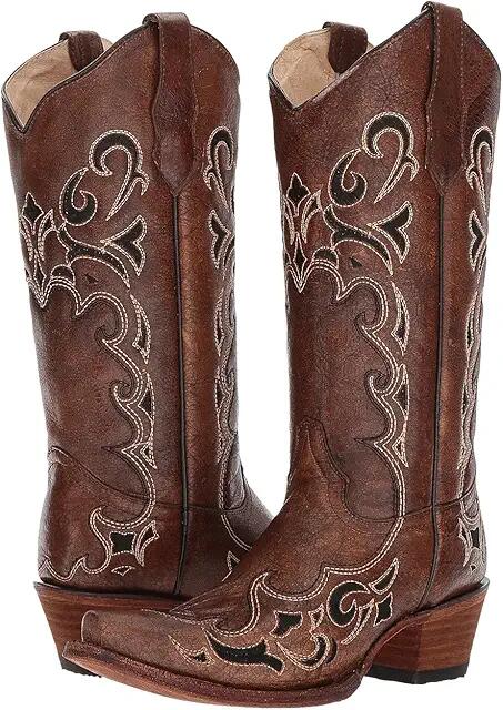 Corral Boots L5247 (Black/Brown) Cowboy Boots Cover