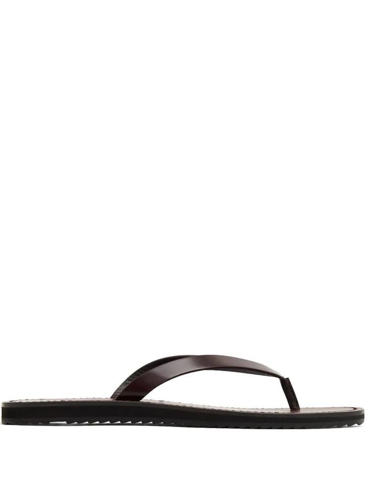 The Row City thong-strap flip-flops - Red Cover