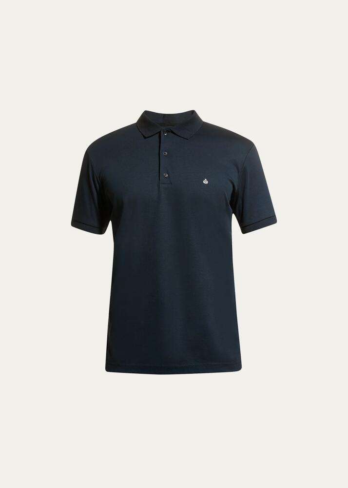 Rag & Bone Men's Interlock Knit Polo Shirt Cover