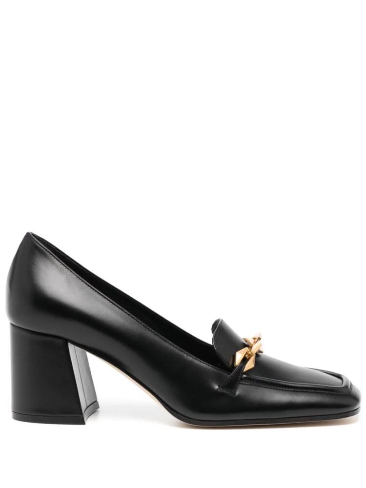 Jimmy Choo Diamond Tilda 65mm loafers - Black Cover