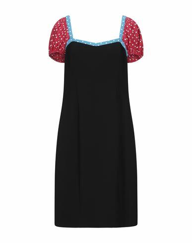 Boutique Moschino Woman Midi dress Black Polyester, Elastane, Viscose Cover