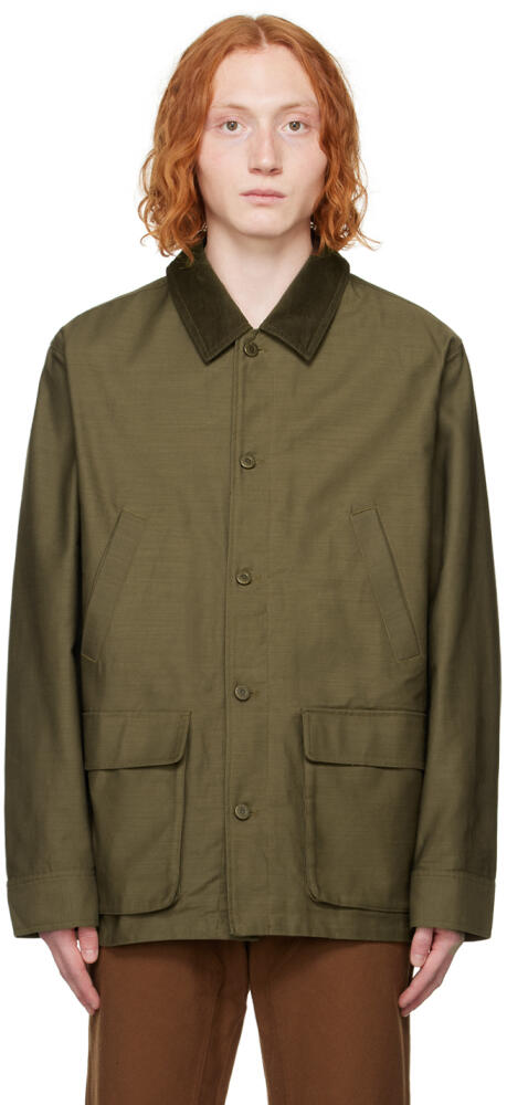 Saturdays NYC Khaki Lido Jacket Cover