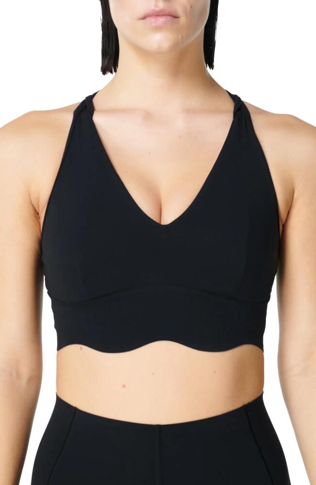 Sweaty Betty Power Contour Plunge Sports Bra in Black Cover