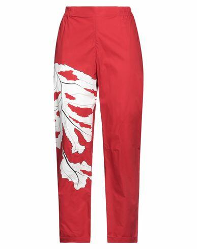 Gentryportofino Woman Pants Red Cotton Cover